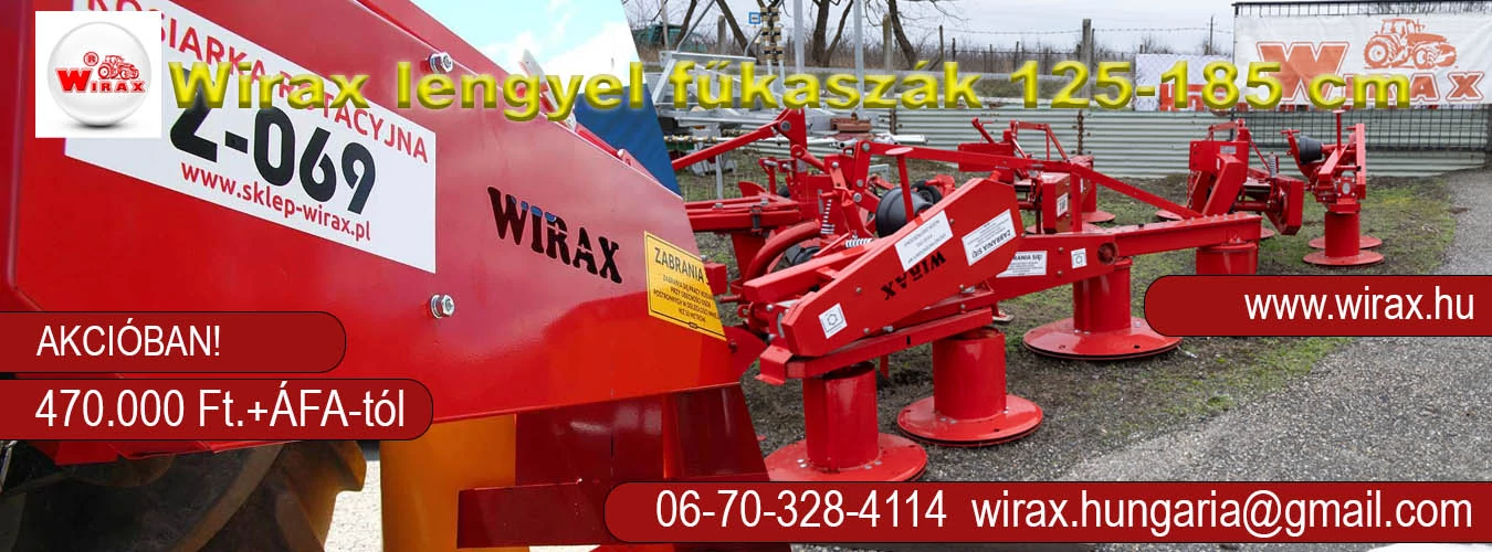 WIRAX fűkaszák 