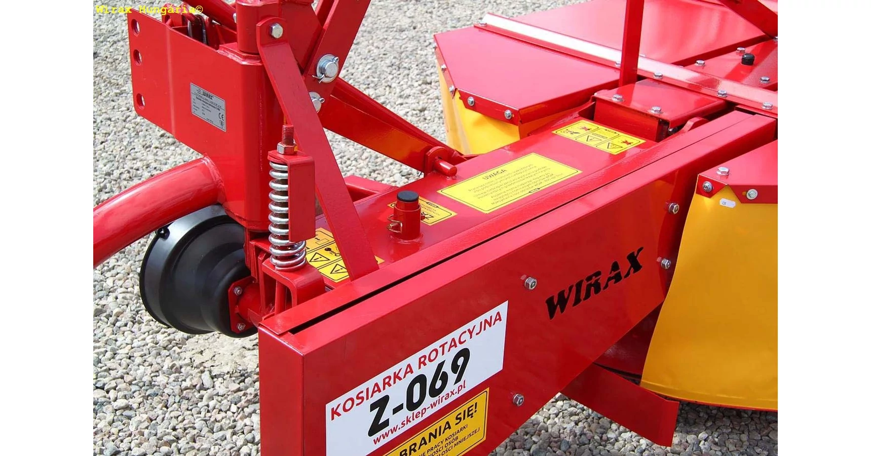 WIRAX Z-069 185 cm kétdobos fűkasza – Erős, megbízható kasza