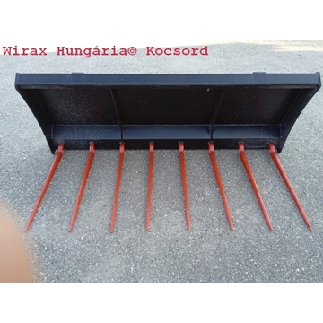 Homlokrakodó trágyavilla alászúrós 1.8 m.