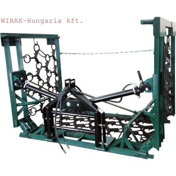 Metal-Technik réti simító borona (gyepborona / láncos simító) 4-8 m munkaszélesség