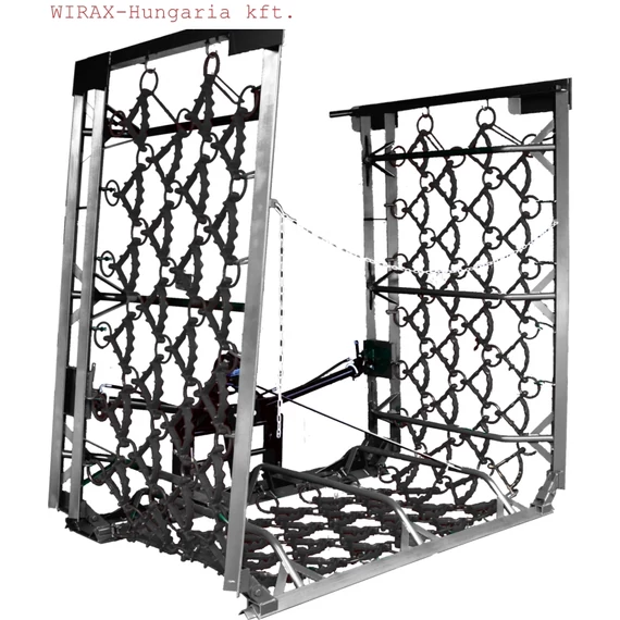 Metal-Technik nehéz kivitelű réti simító borona