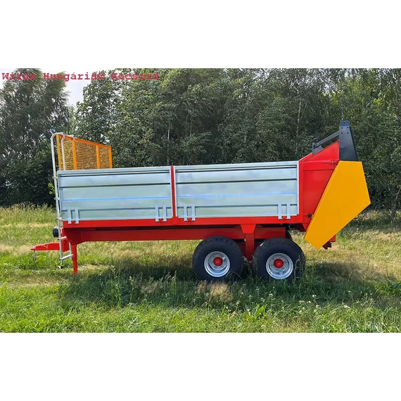 N150 és N250 4-6-8 tonnás szerves trágya szórók