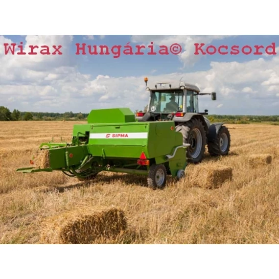 SIPMA PK 4010 kis kocka bálázó