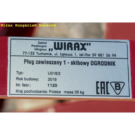 Wirax 1 fejes kis eke